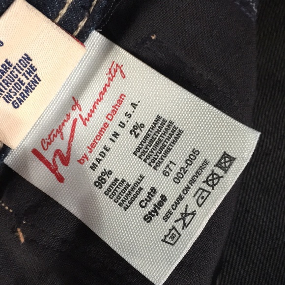 Citizens of humanity low waist flare Ingrid #002 Stretch jeans sz31 - Picture 6 of 9